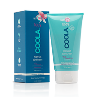 COOLA Moisturizing Body SPF 30 Plumeria Organic Sunscreen Lotion