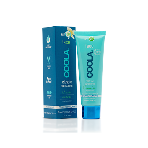 COOLA Classic Face SPF 30 Cucumber Organic Sunscreen Lotion