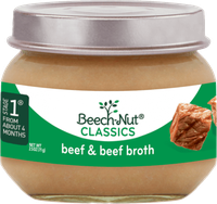 Beech-Nut® Stage 1 Classics Beef & Beef Broth