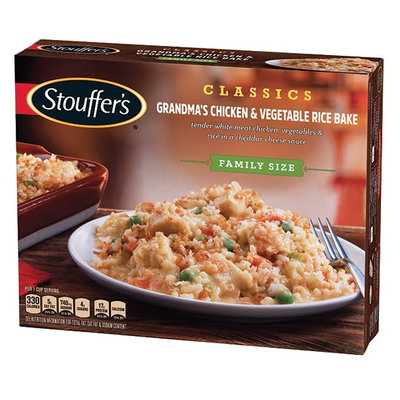 Stouffer's Grandma's Chicken & Vegetable Rice Bake