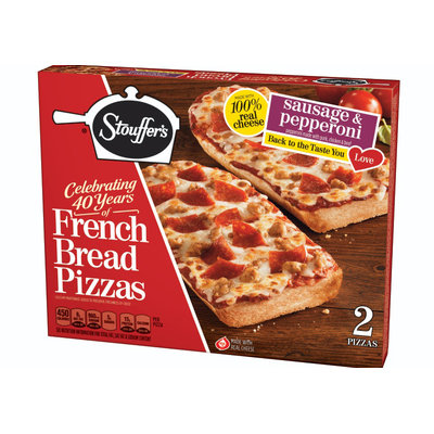 Stouffer's Sausage & Pepperoni French Bread Pizza