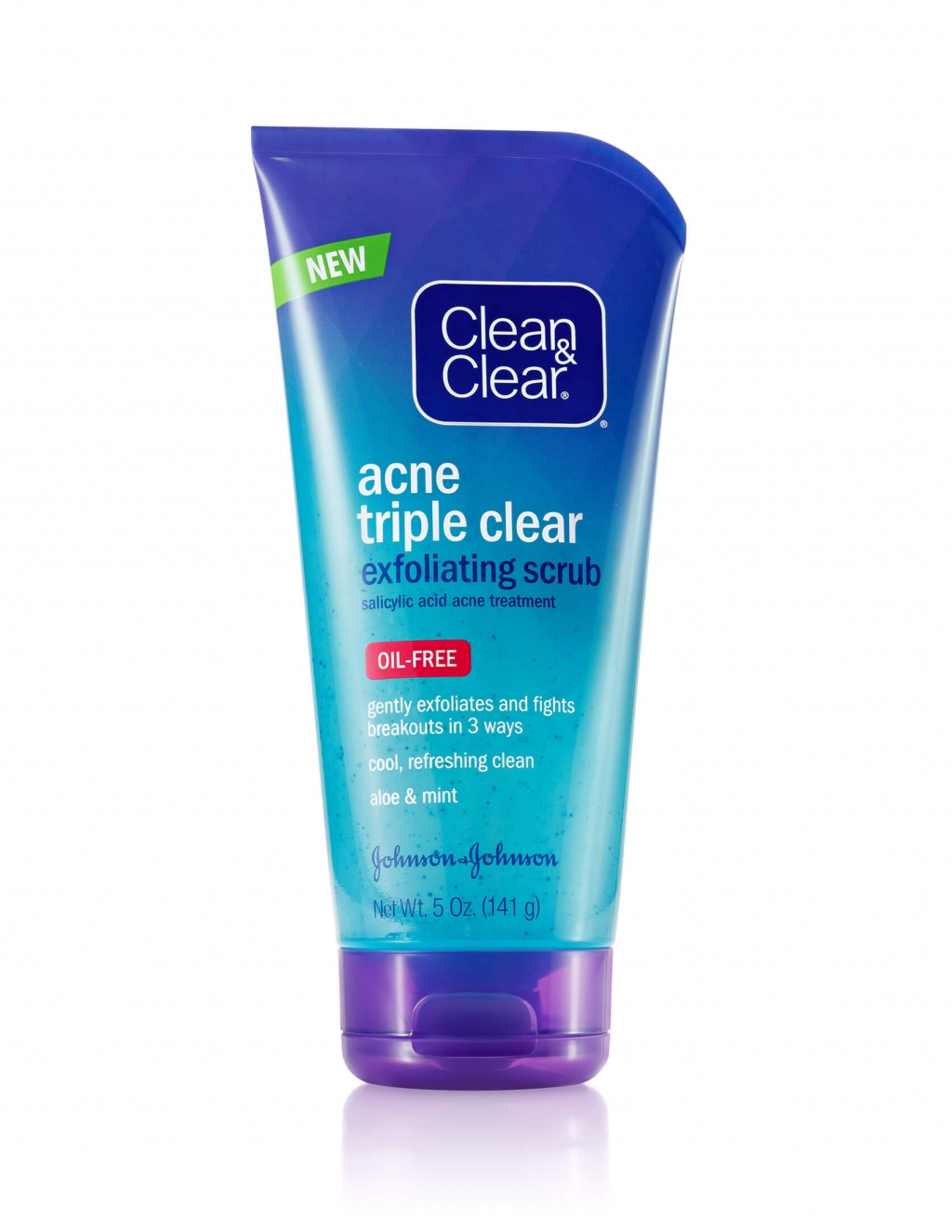 Clean & Clear® Acne Triple Clear Exfoliating Scrub