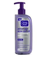 Clean & Clear® Advantage® Acne Control 3-in-1 Foaming Face Wash