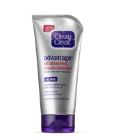 Clean & Clear® Advantage® Oil Absorbing Cream Cleanser