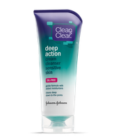 Clean & Clear® Deep Action Cream Cleanser Sensitive Skin