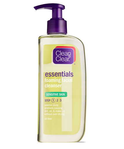 Clean & Clear® Essentials Foaming Facial Cleanser Sensitive Skin