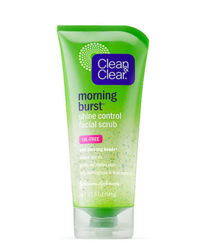 Clean & Clear® Morning Burst® Shine Control Scrub