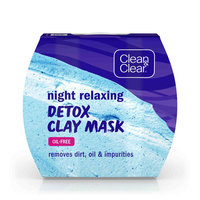 Clean & Clear® Night Relaxing® Detox Clay Mask