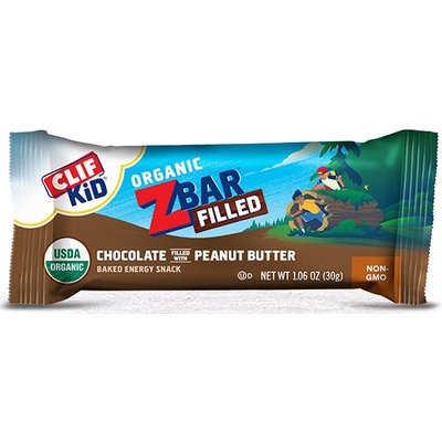Clif Kid® Organic ZBar Filled Chocolate Filled with Peanut Butter