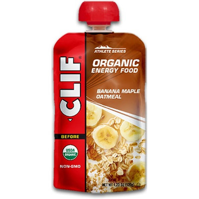 Clif Organic Energy Food Oatmeal Banana Maple
