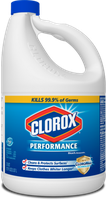 Clorox® Performance Bleach₁ with CLOROMAX®