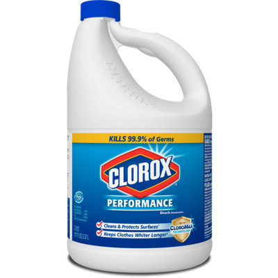 Clorox® Performance Bleach₁ with CLOROMAX®