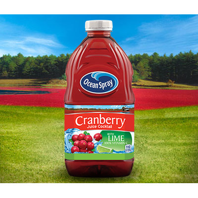 Ocean Spray Cranberry Juice Cocktail with Lime