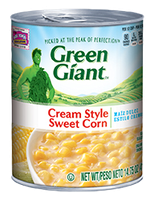 Green Giant® Cream Style Sweet Corn Can