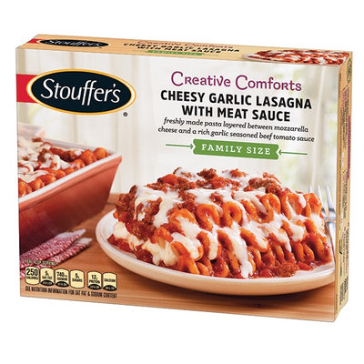 Stouffer's Cheesy Garlic Lasagna With Meat Sauce