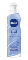 NIVEA Creme Smooth Silk Mousse Body Wash