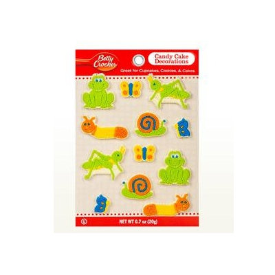 Betty Crocker™ Alphabet Assortment Critter Candy Card Decoration