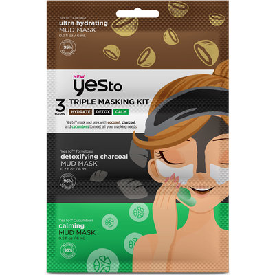 Yes To Triple Masking Hydrate/Detox/Calm
