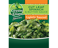 Green Giant® Steamers Cut Leaf Spinach & Butter Sauce