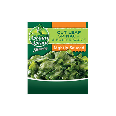 Green Giant® Steamers Cut Leaf Spinach & Butter Sauce