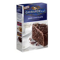Ghirardelli Dark Chocolate Premium Cake Mix