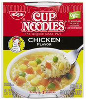 Nissin Chicken Flavor Soup, 2.25 oz, 12 ct