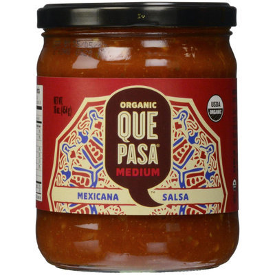 Que Pasa SALSA, OG2, MEDIUM MEXICAN, (Pack of 12)