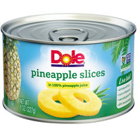 DOLE® Pineapple Slices in 100% Pineapple Juice