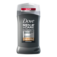 Dove Men+Care Elements Mineral Powder + Sandalwood Deodorant Stick