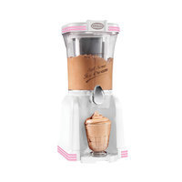 Helman Group Nostalgia Electrics - Soft Serve Ice Cream Maker - White