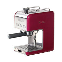 Delonghi kMix 15-Bar Pump Espresso Maker Color: Red