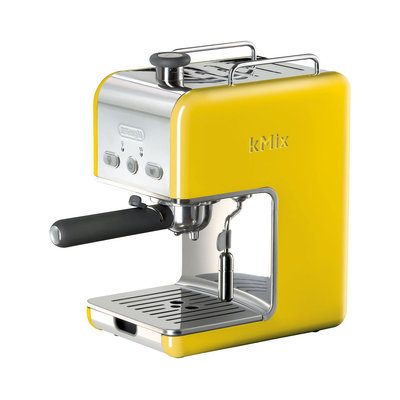 Delonghi kMix 15-Bar Pump Espresso Maker Color: Yellow
