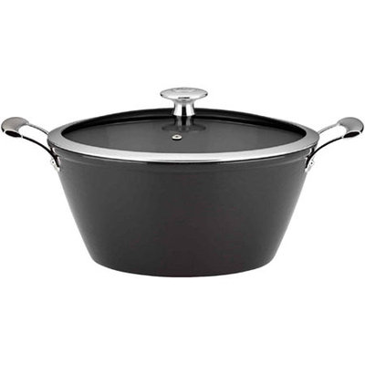 Mario Batali by Dansk Light 4-quart Black Round Oven