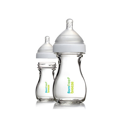 Born Free Breeze 2-pack 5 oz. Glass Bottle