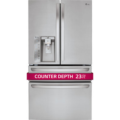 LG LMXC23746D Diamond Collection 22.7 Cu. Ft. Slate French Door Refrigerator - Energy Star