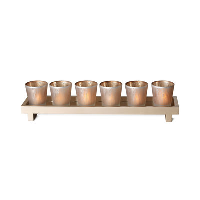 MikasaA 20-Inch Avignon 6-Tealight Runner