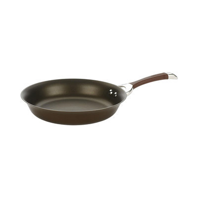 Meyer Corp. Circulon Symmetry Chocolate 11-inch Open Skillet, Chocolate