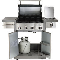 Hamilton Beach - Grillstation Gas Grill W/ 15.53 Kw 594 Sq. Ft. Cooking Surface