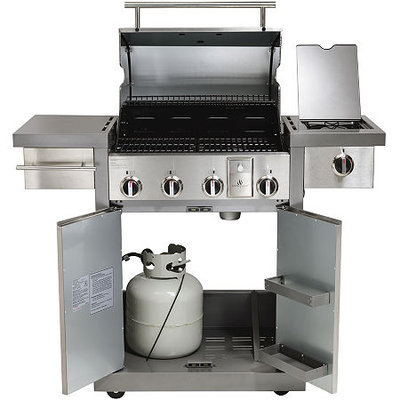 Hamilton Beach - Grillstation Gas Grill W/ 15.53 Kw 594 Sq. Ft. Cooking Surface