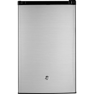 GE GME04GLKLB 4.4 Cu. Ft. Stainless Steel Compact Refrigerator