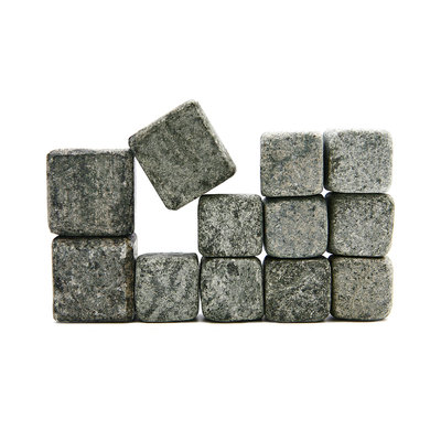 Sparq Soapstone Whiskey Rock/Wine Stone/Coffee Stone, Set of 12