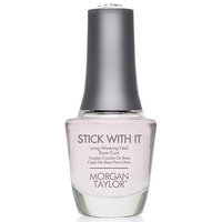 Morgan Taylor Stick With It Base Coat - .5 oz.