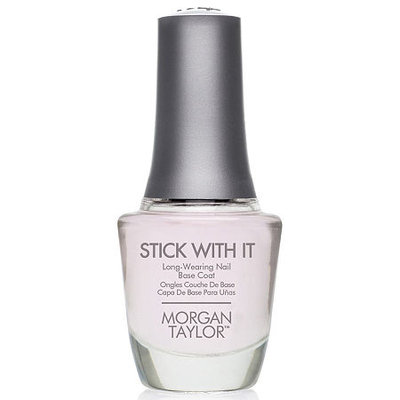 Morgan Taylor Stick With It Base Coat - .5 oz.