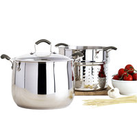 Epicurious 3-pc. 10-qt. Stainless Steel Pasta Cooker