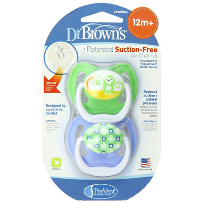 Dr Brown's Dr. Brown's PreVent Pacifier - Blue - Stage 3