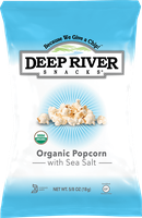 Deep River Snacks Organic Popcorn with Sea Salt