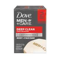 Dove Men+Care Deep Clean Body And Face Bar