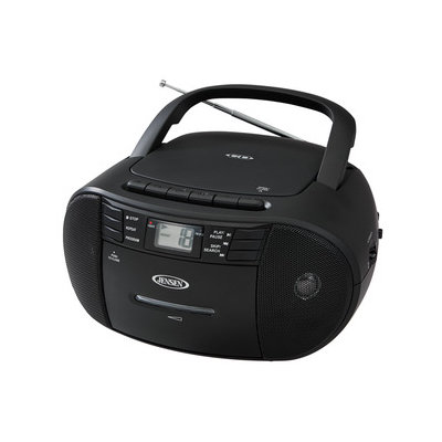 Jensen CD-545 Portable Stereo CD Player with Cassette and AM/FM Radio