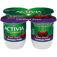 Activia® Black Cherry Probiotic Lactose Free Yogurt