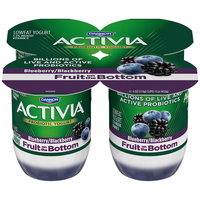 Activia® Blueberry And Blackberry Fruit Fusion Yogurt